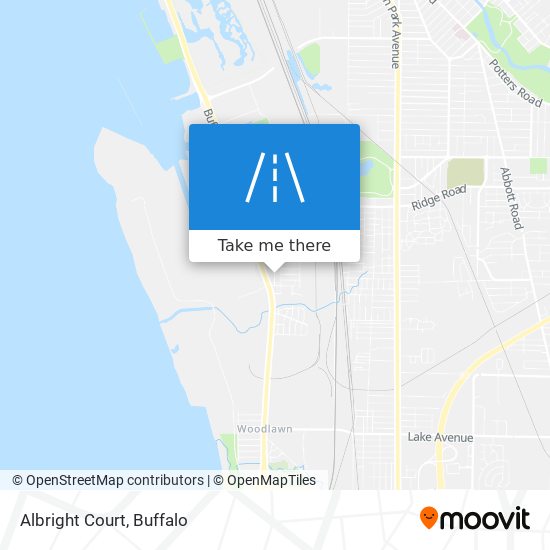 Mapa de Albright Court