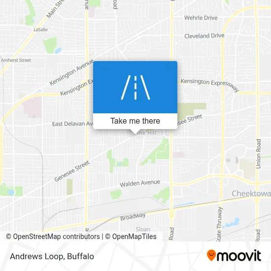 Andrews Loop map