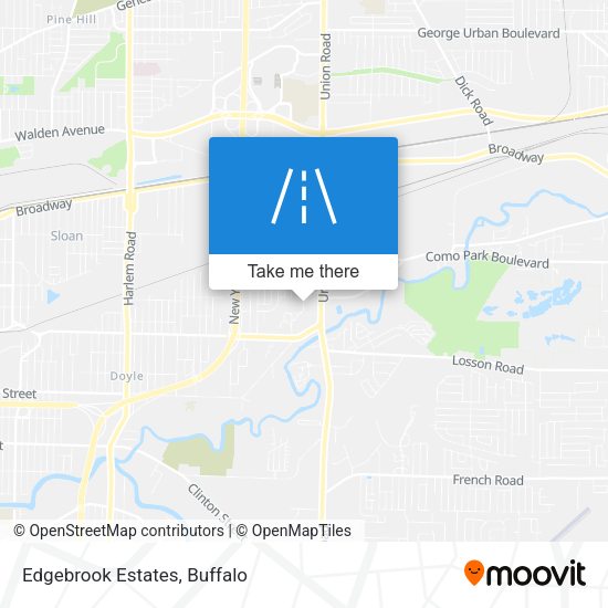 Edgebrook Estates map
