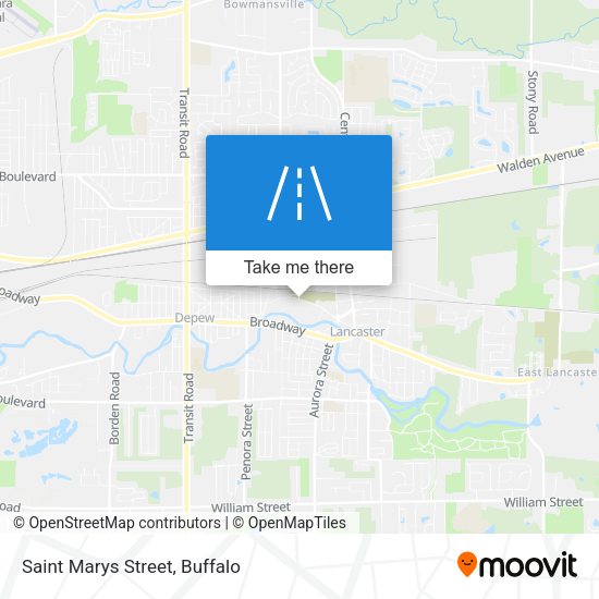 Mapa de Saint Marys Street