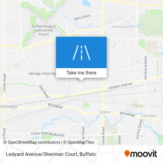 Ledyard Avenue/Sherman Court map