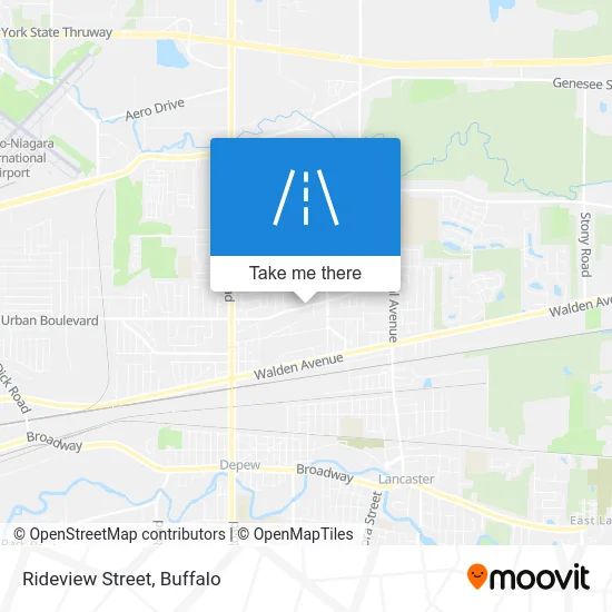 Rideview Street map