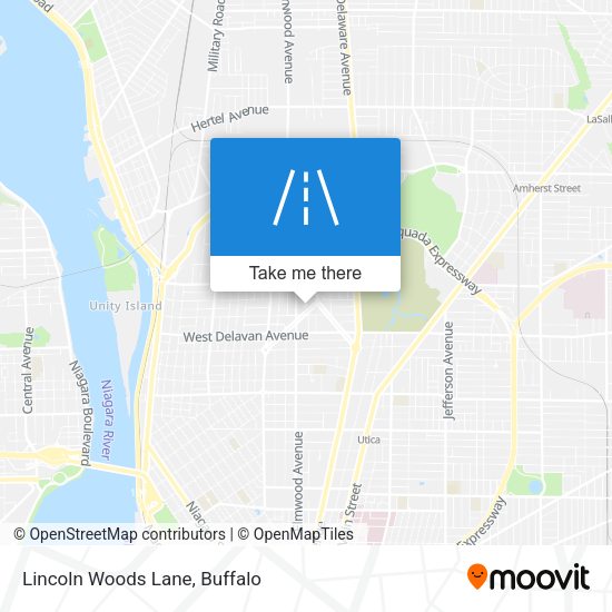 Mapa de Lincoln Woods Lane