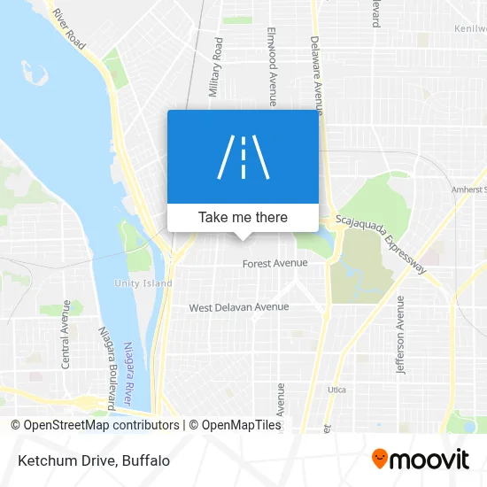 Ketchum Drive map