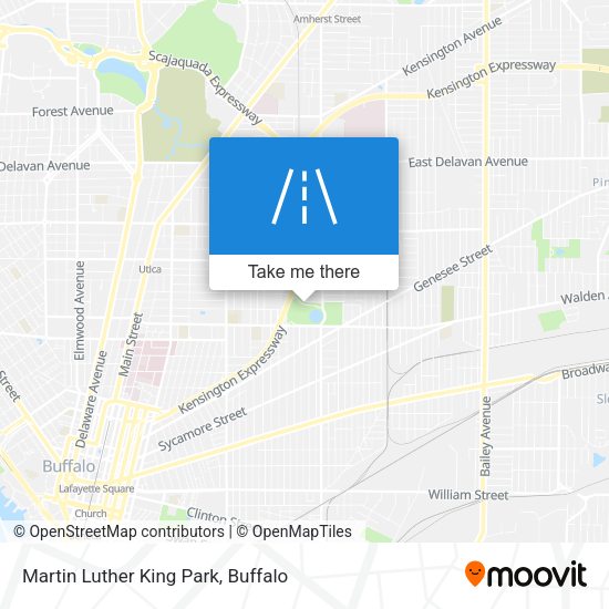 Martin Luther King Park map