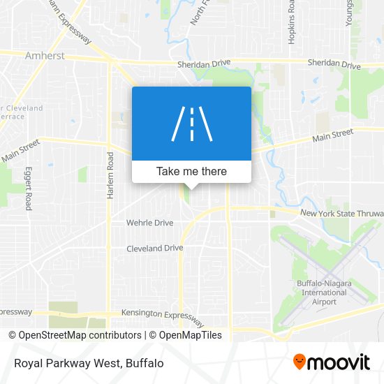 Mapa de Royal Parkway West