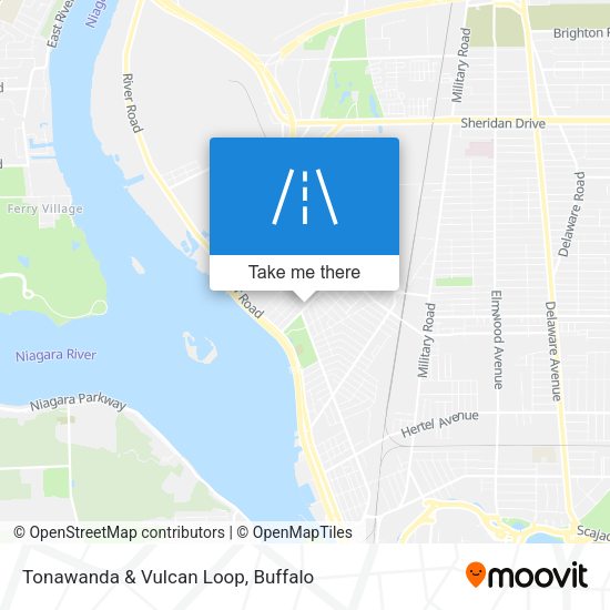 Mapa de Tonawanda & Vulcan Loop