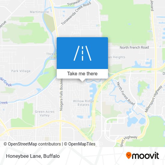 Mapa de Honeybee Lane