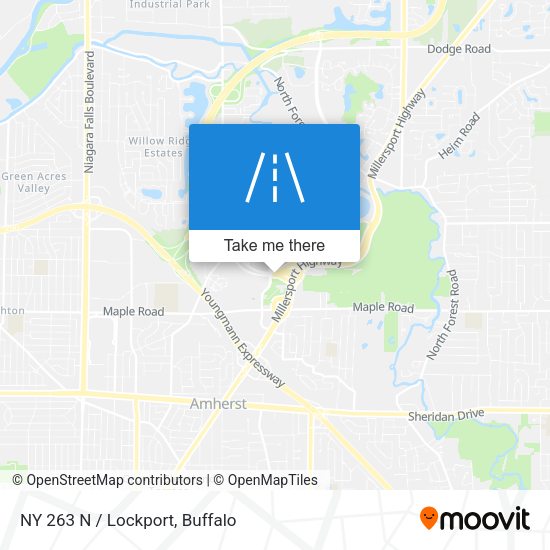 Mapa de NY 263 N / Lockport