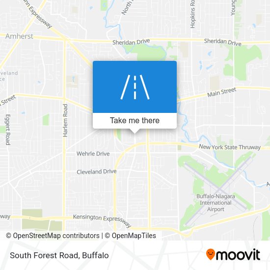 Mapa de South Forest Road