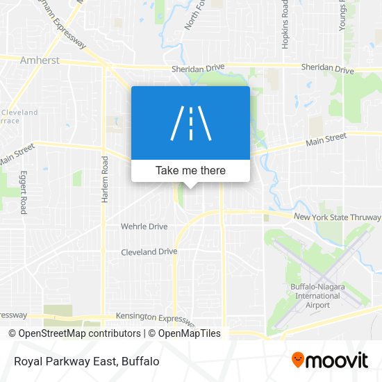 Mapa de Royal Parkway East
