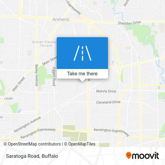 Mapa de Saratoga Road