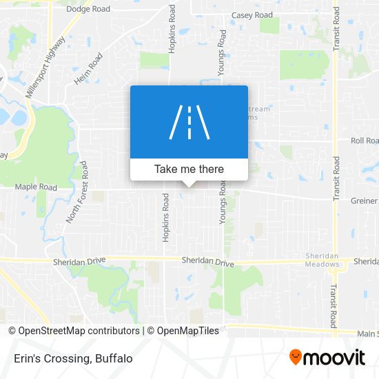 Mapa de Erin's Crossing