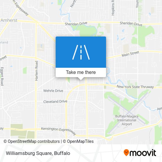 Williamsburg Square map