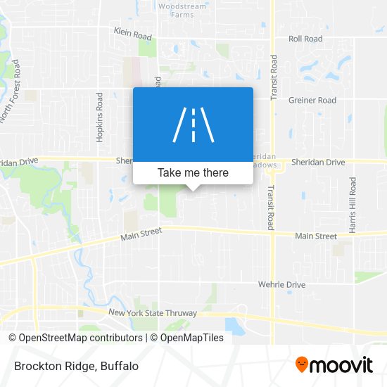 Mapa de Brockton Ridge