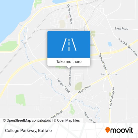 Mapa de College Parkway