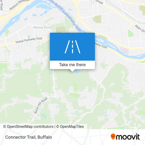 Mapa de Connector Trail
