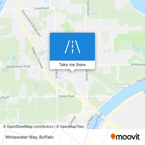 Whitewater Way map