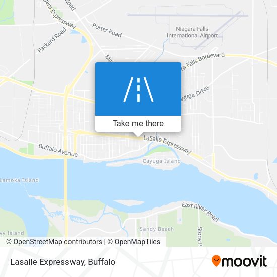 Mapa de Lasalle Expressway