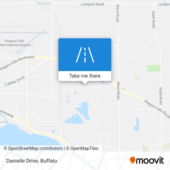 Mapa de Danielle Drive