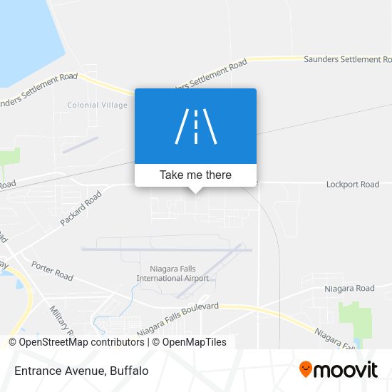 Mapa de Entrance Avenue