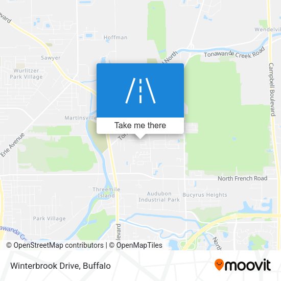 Winterbrook Drive map