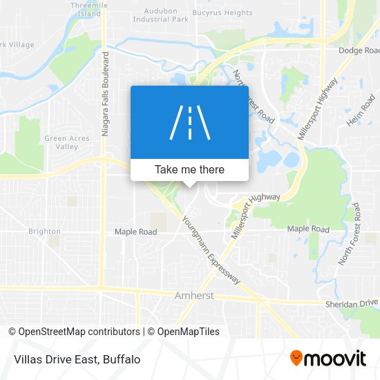 Mapa de Villas Drive East