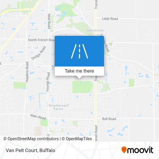 Mapa de Van Pelt Court