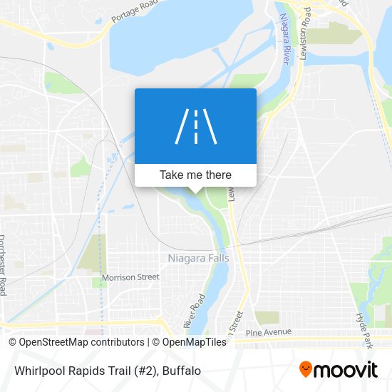 Whirlpool Rapids Trail (#2) map