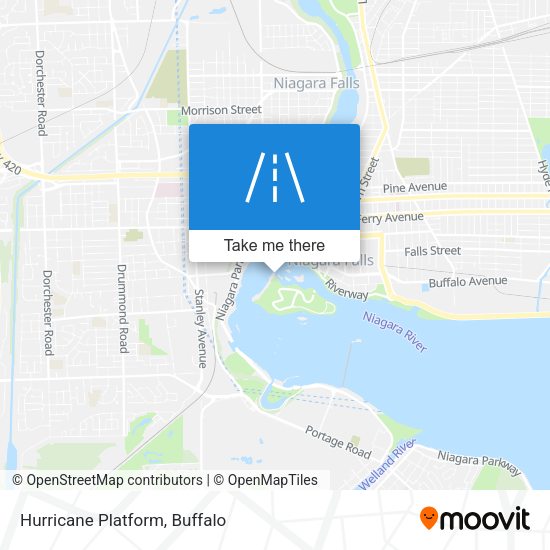 Hurricane Platform map