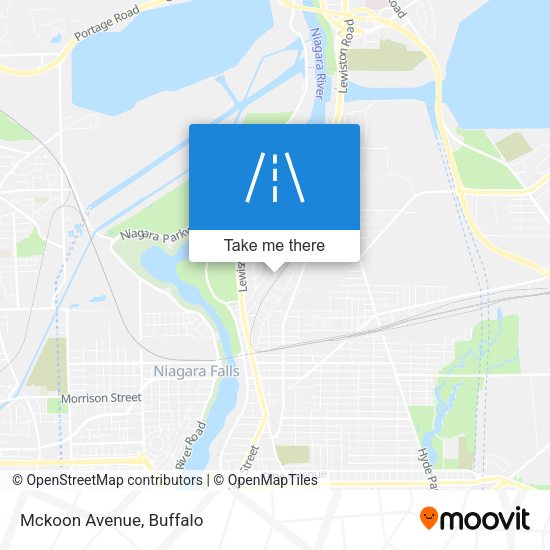 Mapa de Mckoon Avenue