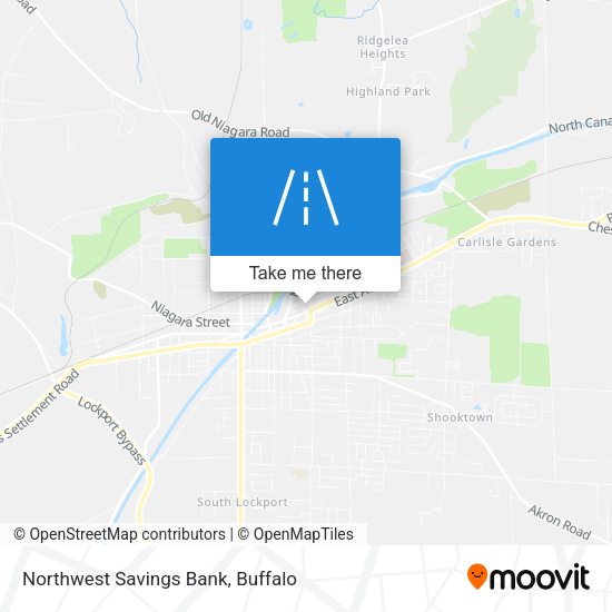 Northwest Savings Bank map