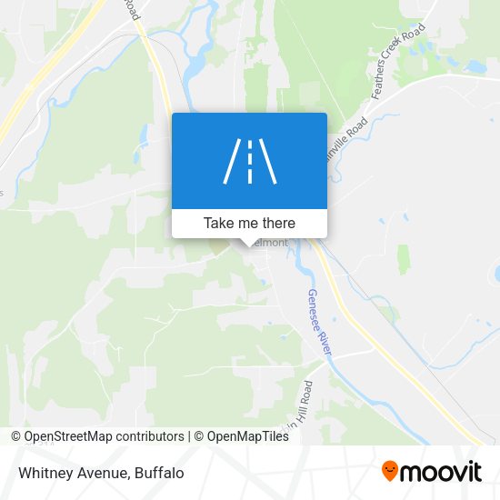 Mapa de Whitney Avenue