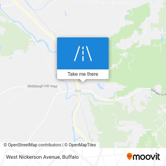 Mapa de West Nickerson Avenue