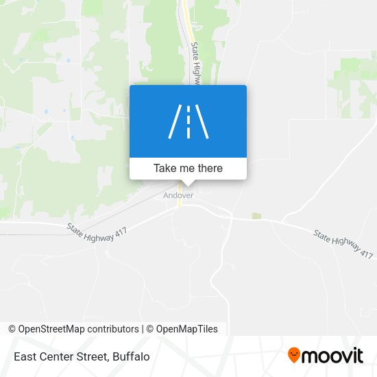 Mapa de East Center Street