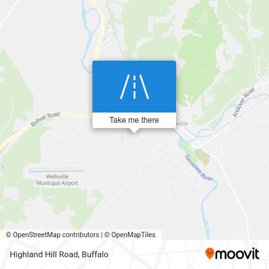 Mapa de Highland Hill Road