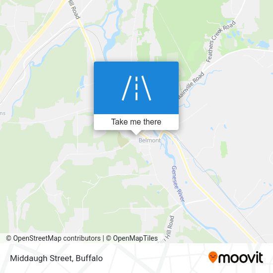 Mapa de Middaugh Street