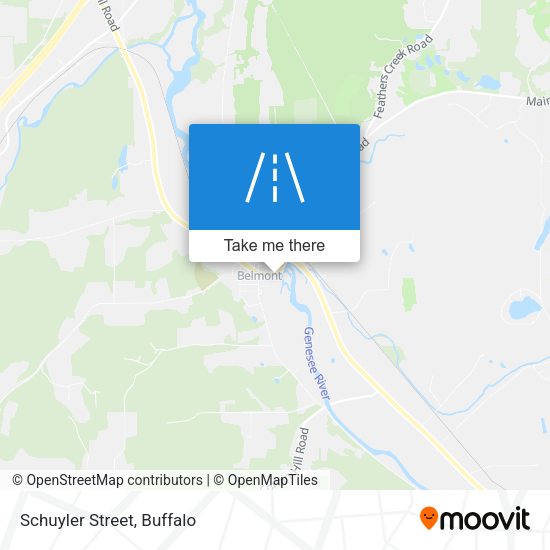 Mapa de Schuyler Street