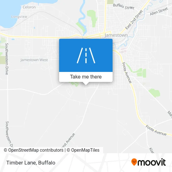 Timber Lane map