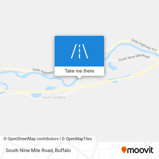 Mapa de South Nine Mile Road