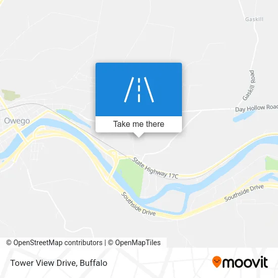 Tower View Drive map