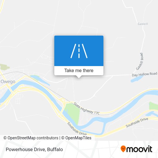 Mapa de Powerhouse Drive