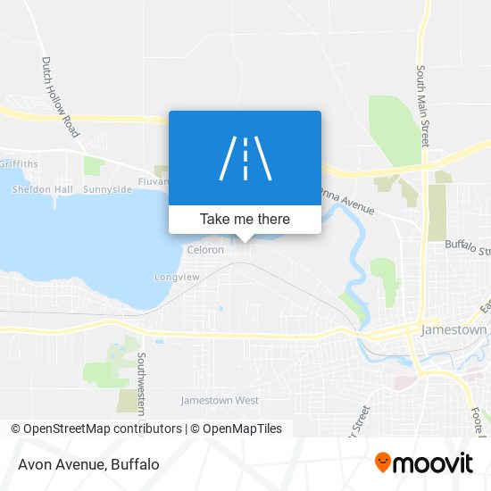 Mapa de Avon Avenue