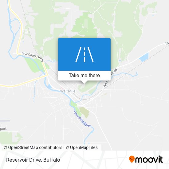 Mapa de Reservoir Drive