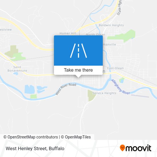 Mapa de West Henley Street