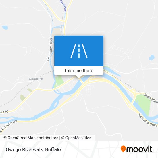 Mapa de Owego Riverwalk