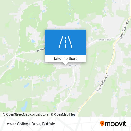 Lower College Drive map