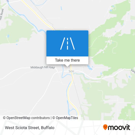 West Sciota Street map