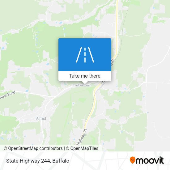 Mapa de State Highway 244