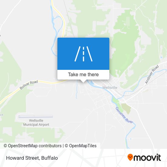 Mapa de Howard Street